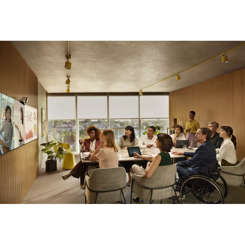 Cámara inteligente POLY Studio E70 20 MP 4K Ultra HD Blanco