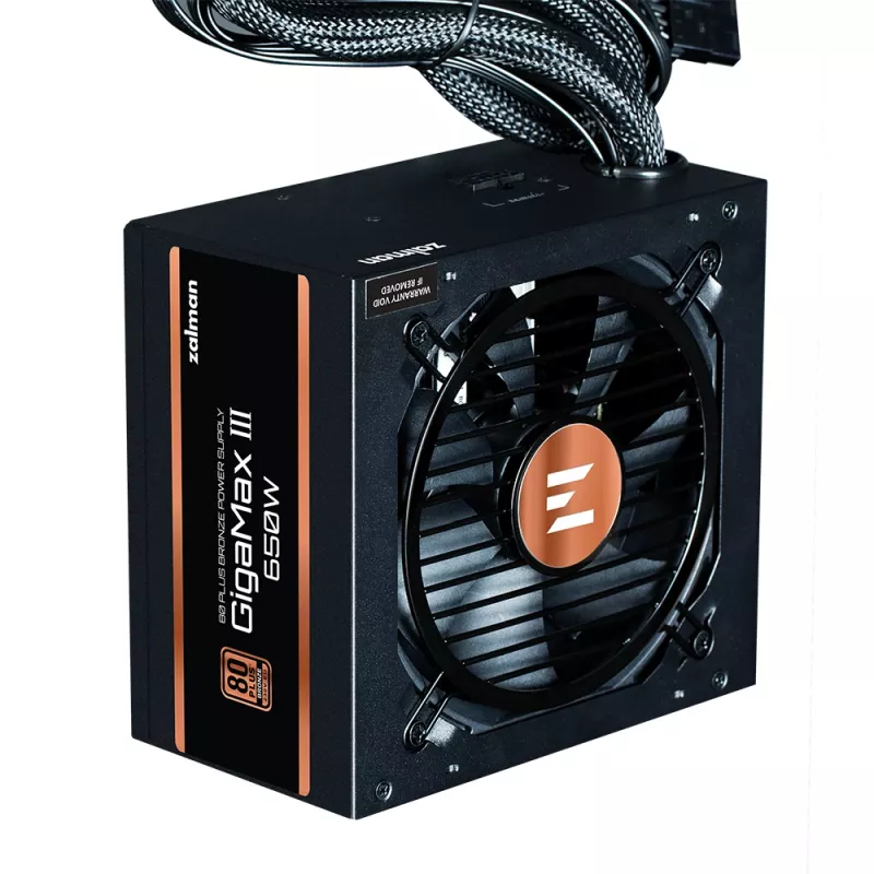Zalman GigaMax III Fuente de alimentación 650 W ATX Negro