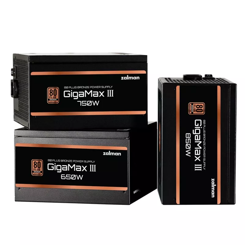 Zalman GigaMax III Fuente de alimentación 850 W ATX Negro