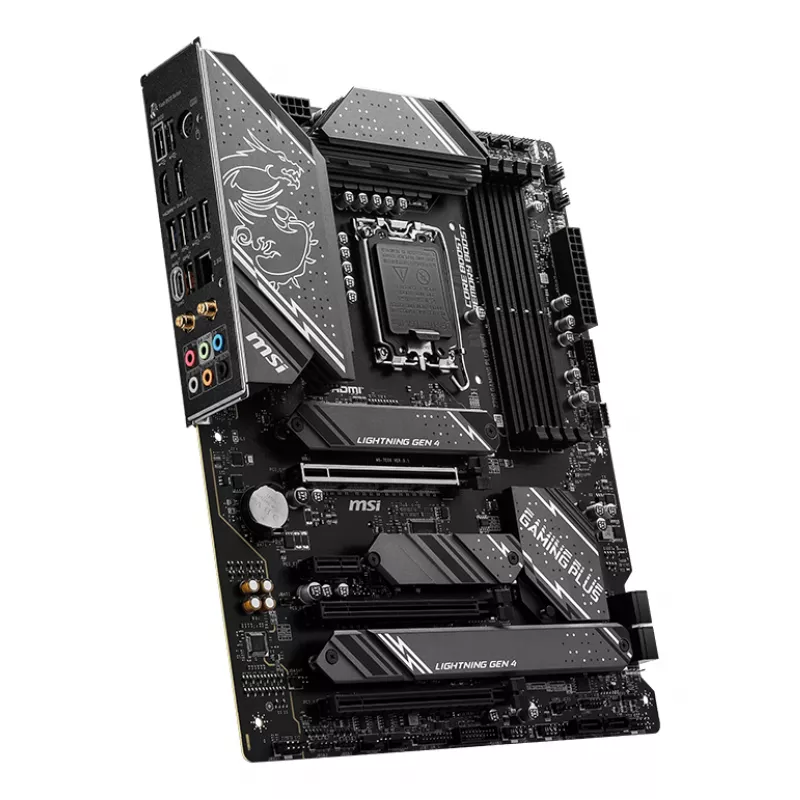 Placa base MSI Z790 GAMING PLUS WIFI — Intel Z790, LGA 1700 ATX, DDR5, 4x M.2, 2,5Gb LAN, Wi‑Fi 6, BT 5.3