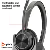 HP Poly Voyager 4320 UC auricular estéreo USB-A +BT700 adaptador USB-A +base de carga
