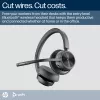 HP Poly Voyager 4320 auricular certificado Microsoft Teams +BT700 dongle +base de carga