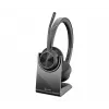 HP Poly Voyager 4320 auricular certificado Microsoft Teams +BT700 dongle +base de carga