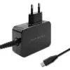 Cargador Qoltec 52385 interior AC carga rápida 20V 3A negro