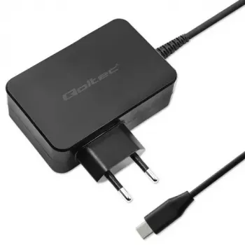 Cargador Qoltec 52388 Indoor Fast Charging 20V 5A negro
