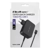 Cargador Qoltec 52388 Indoor Fast Charging 20V 5A negro
