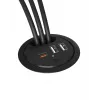 Cargador USB de escritorio ICY BOX con Power Delivery y Quick Charge