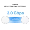 TP-Link AX3000 Whole Home Mesh Wi-Fi 6 System con PoE, Blanco, Interno, sistema Mesh, 420 m², doble banda (2,4 GHz / 5 GHz), Wi-Fi 6 (802.11ax)