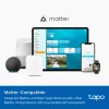 TP-Link Tapo Bombilla inteligente, Multicolor, Matter, bombilla inteligente, Wi-Fi/Bluetooth, blanca, 802.11b, 802.11g, Wi-Fi 4 (802.11n), WPA-PSK, WPA2-PSK, WPA3-SAE, LED