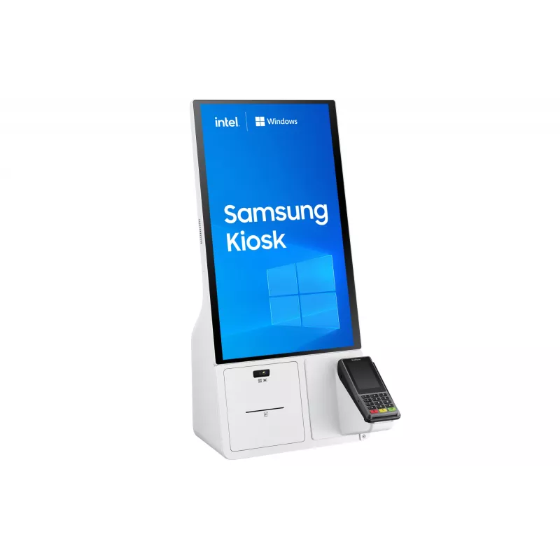 Samsung KM24C-3 LH24KMC3BGCXEN quiosco, 61 cm (24 pulgadas) Full HD 1920x1080 pantalla táctil mate, 250 cd/m², Intel Core i3, 256 GB flash, Windows 10 IoT Enterprise, 16/7