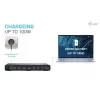 Estación de acoplamiento i-tec USB-C Triple Display Docking Station Gen 2 Power Delivery 100W Cableado 3.2