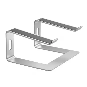 Soporte para portátil Gembird NBS-D1-01 Aluminio Plata para portátiles de hasta 39,6 cm (15,6