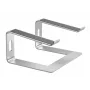 Soporte para portátil Gembird NBS-D1-01 Aluminio Plata para portátiles de hasta 39,6 cm (15,6
