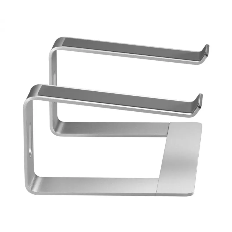 Soporte para portátil Gembird NBS-D1-01 Aluminio Plata para portátiles de hasta 39,6 cm (15,6