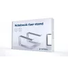 Soporte para portátil Gembird NBS-D1-01 Aluminio Plata para portátiles de hasta 39,6 cm (15,6