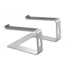 Soporte para portátil Gembird NBS-D1-01 Aluminio Plata para portátiles de hasta 39,6 cm (15,6