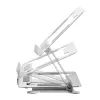 Soporte para portátil Gembird NBS-D1-03 Plata Aluminio para hasta 39,6 cm (15,6