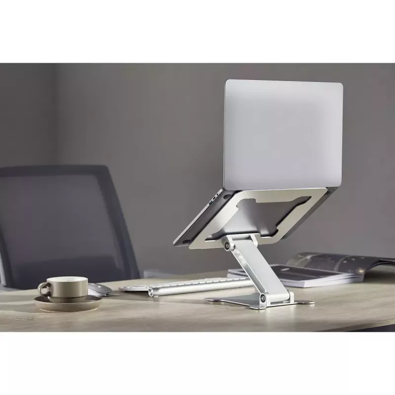 Soporte para portátil Gembird NBS-D1-03 Plata Aluminio para hasta 39,6 cm (15,6