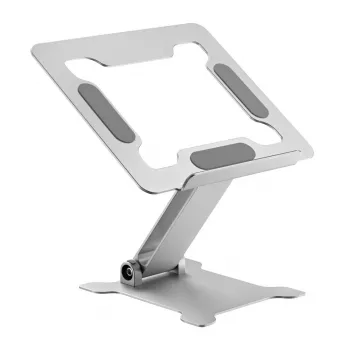 Soporte para portátil Gembird NBS-D1-03 Plata Aluminio para hasta 39,6 cm (15,6