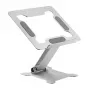 Soporte para portátil Gembird NBS-D1-03 Plata Aluminio para hasta 39,6 cm (15,6