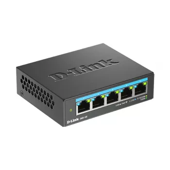 Switch de escritorio D-Link 5 puertos 2.5G Multi-Gigabit No gestionado L2 5x2.5G puertos