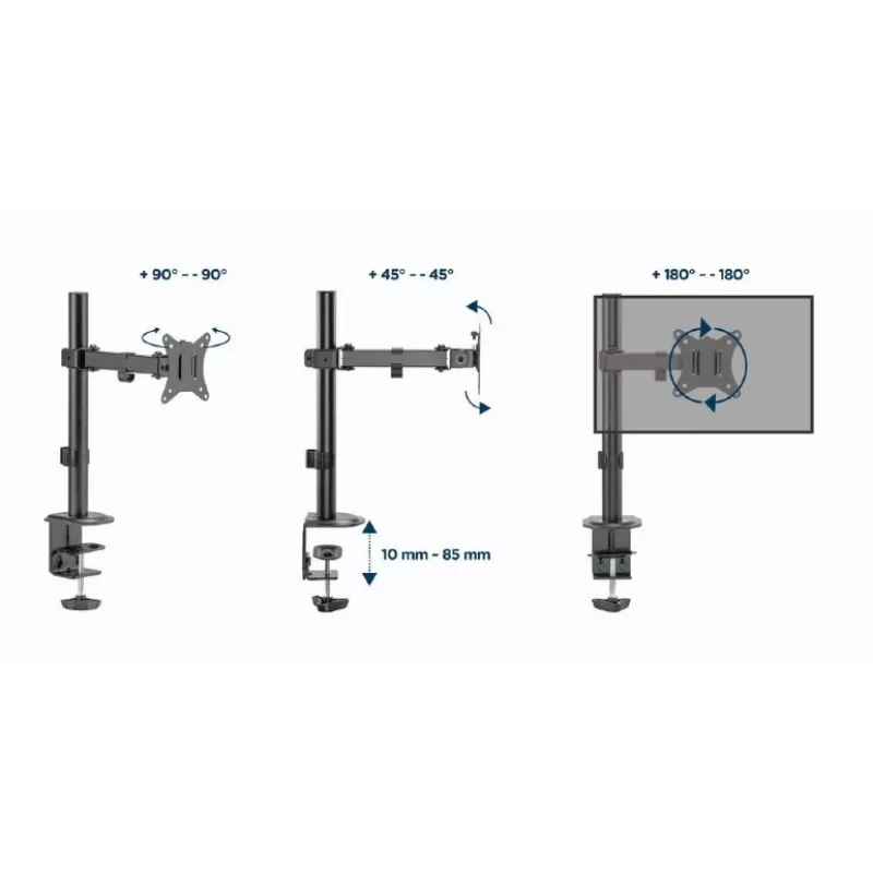 Soporte de escritorio GEMBIRD para un monitor, 17–32