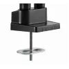 Brazo de monitor ajustable GEMBIRD para montaje en mesa con bandeja para portátil (movimiento completo)