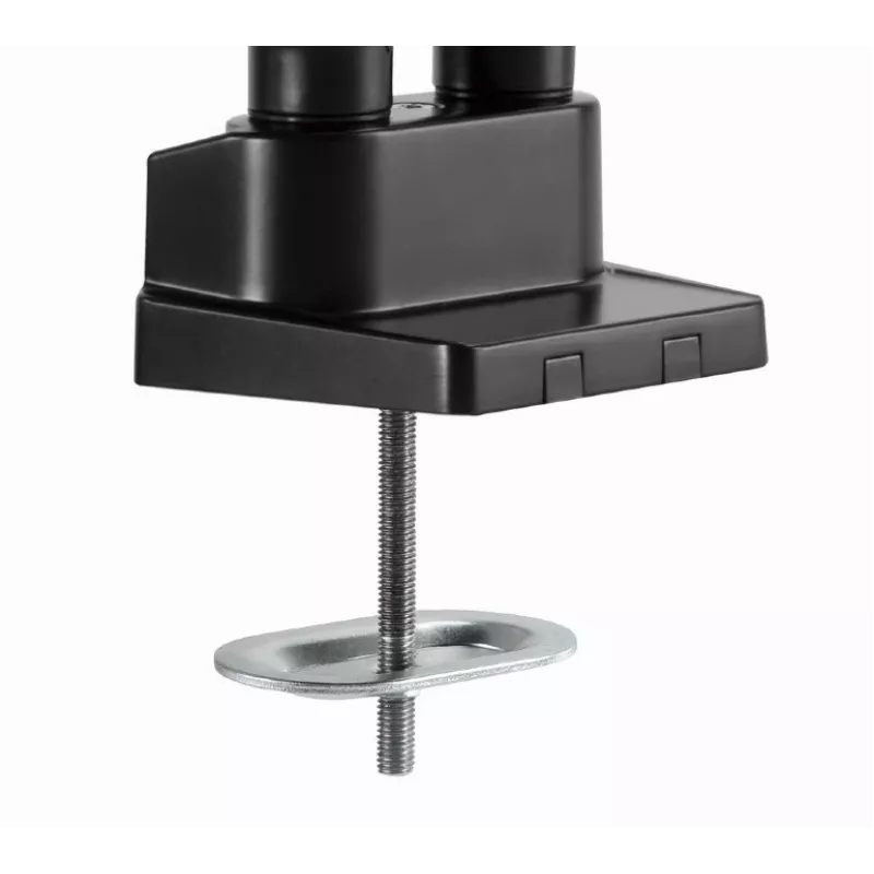 Brazo de monitor ajustable GEMBIRD para montaje en mesa con bandeja para portátil (movimiento completo)