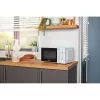 Beko MOC20100WFB microondas solo, 700 W, 20 l, plato giratorio de 24,5 cm, control mecánico, blanco