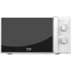 Beko MOC20100WFB microondas solo, 700 W, 20 l, plato giratorio de 24,5 cm, control mecánico, blanco