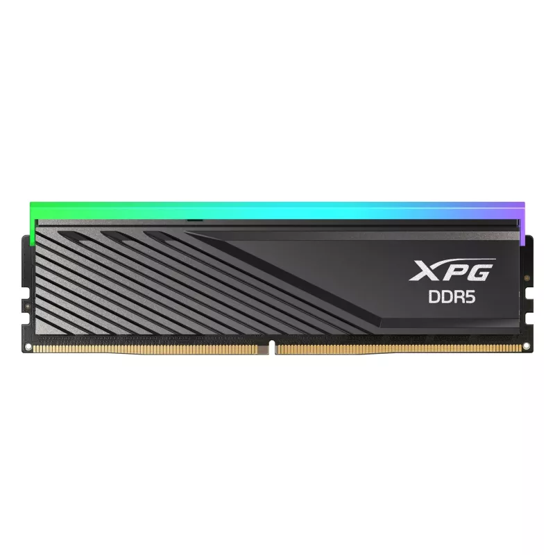 DIMM 32 GB DDR5-6000 (2x 16 GB) Dual-Kit, memoria RAM negra, AX5U6000C3016G-DTLABRBK, XPG Lancer Blade RGB, INTEL XMP, AMD EXPO