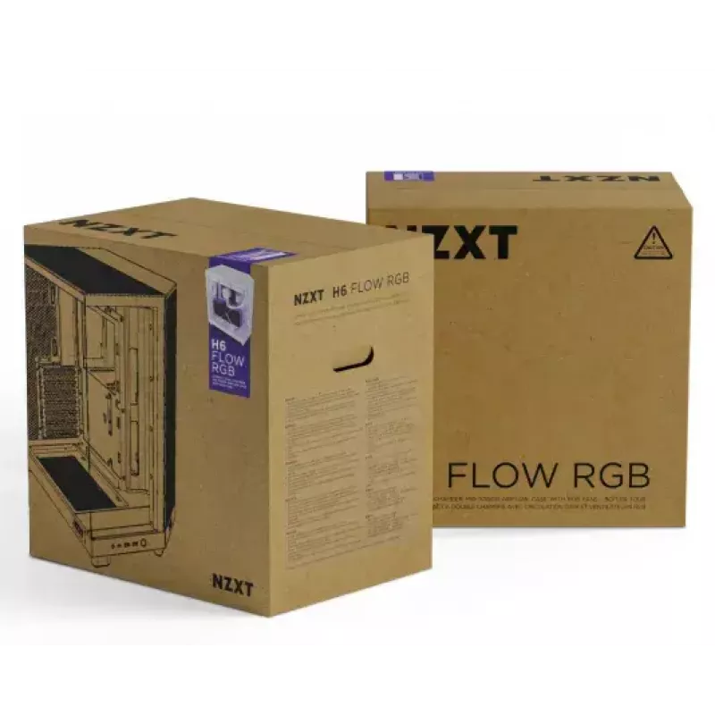 Caja de PC NZXT H6 Air Flow Midi Tower negra