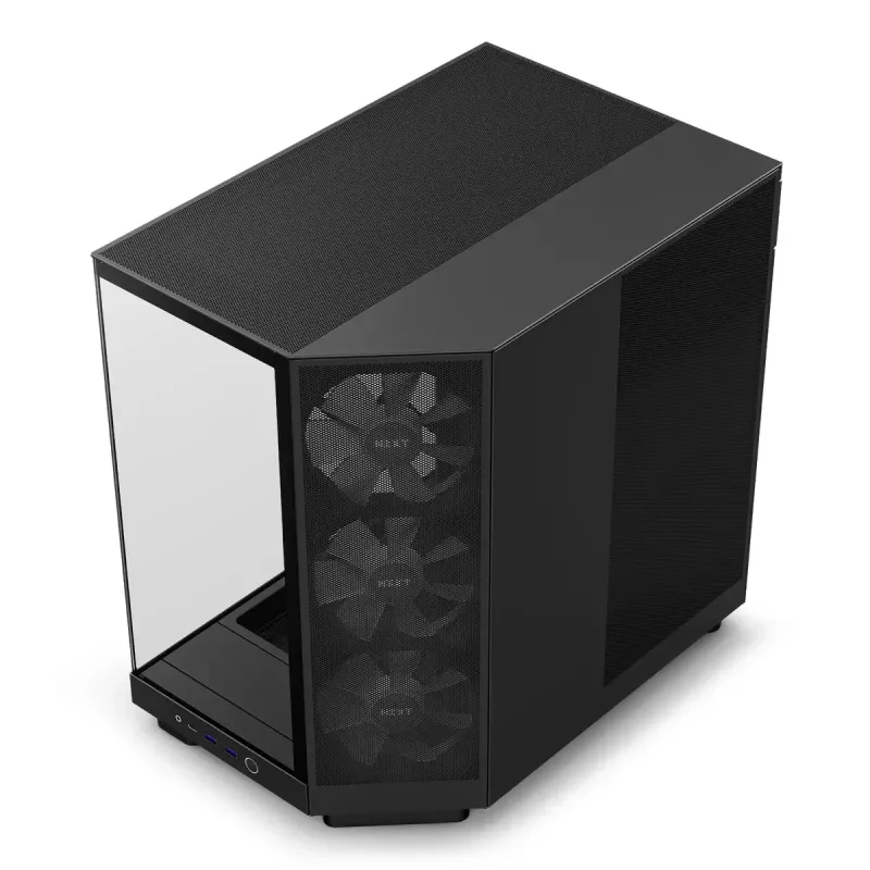 Caja de PC NZXT H6 Air Flow Midi Tower negra