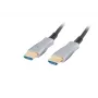 Cable HDMI LANBERG M/m V2.0 Optical Aoc - 10m negro