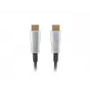 Cable HDMI LANBERG M/m V2.0 Optical Aoc - 10m negro