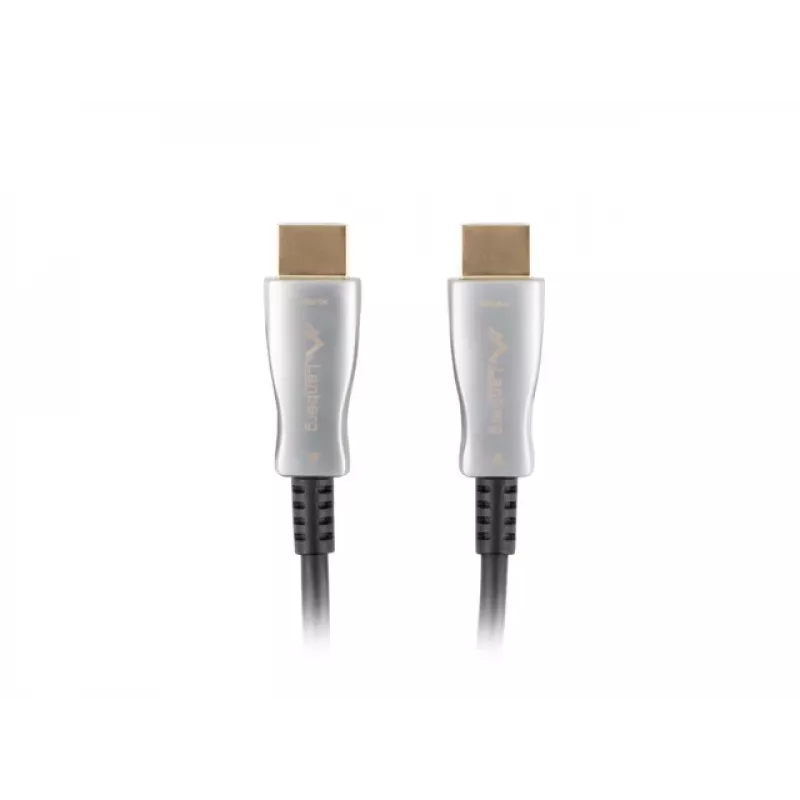 Cable HDMI LANBERG M/m V2.0 Optical Aoc - 10m negro