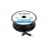 Cable HDMI LANBERG CA-HDMI-30FB-0100-BK 10 m, HDMI tipo A 2.1, 48 Gbit/s, 144 Hz, HDR, ARC, Ethernet