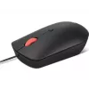 Lenovo 4Y51D20850 Ratón de oficina ambidiestro USB Type-C Óptico 2400 DPI