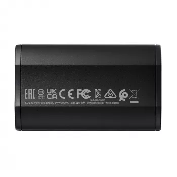 SSD portátil ADATA SD810 500 GB — USB Type-C, USB 3.2 Gen 2x2, 2000 MB/s, IP68, aluminio, negro
