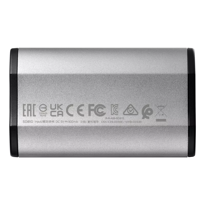 ADATA SD810 500 GB USB Type-C USB 3.2 Gen 2x2 Negro, Plata