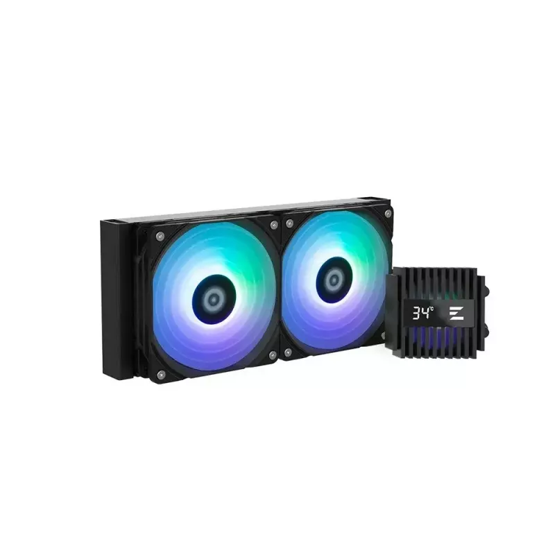 Zalman ALPHA2 A24 Negro Sistema de refrigeración para ordenador Procesador Refrigeración líquida todo en uno