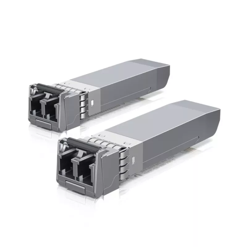 Módulo transceptor de red UBIQUITI UACC-OM-MM-10G-D-2, 10 Gbit/s, Multimodo 850 nm, LC, pack de 2