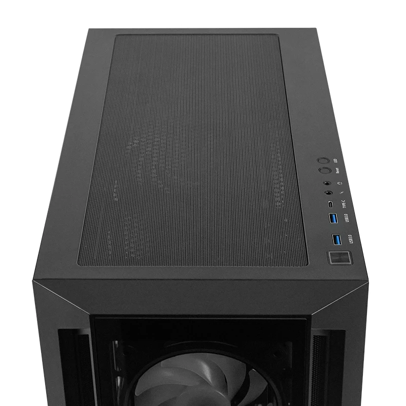 Chieftec APEX GA-01B-TG-OP ATX Semitorre Negra