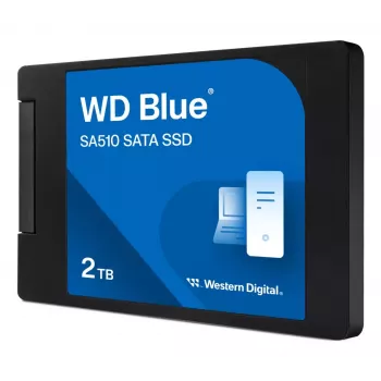 WESTERN DIGITAL SSD - WD Blue SA510 - 2TB - SATA 6Gb/s - 2,5 inch - Carcasa 7mm