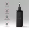 Axagon ACU-DPQ100 PD3.0 & QC 4+ THREE OUTPUTS Cargador de pared 100W