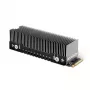 Axagon CLR-M2XT Disipador pasivo de aluminio para SSD M.2 de una y doble cara tamaño 2280, altura 24 mm