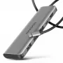 Axagon HMC-5H Hub USB 5Gbps, 3x USB-A, HDMI 4K/30Hz, PD 100W, cable USB-C de 100cm