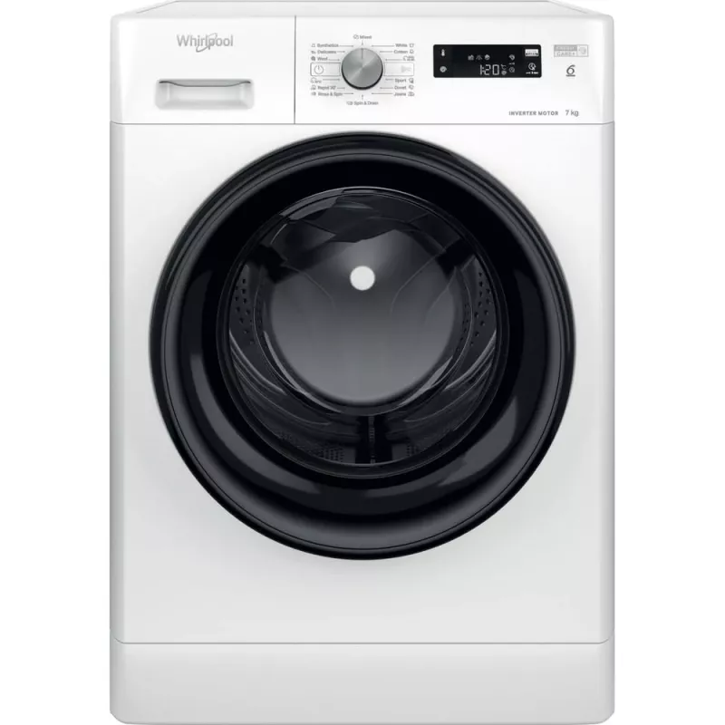 Whirlpool FFS7259BEE Lavadora de carga frontal 7 kg 1151 rpm Blanco