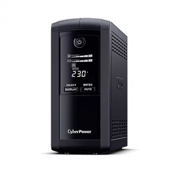 CyberPower VP1000EILCD sistema de alimentación ininterrumpida (SAI) Line-Interactive 1 kVA 550 W 6 salidas AC