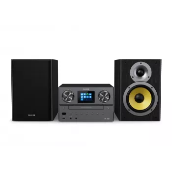 Philips TAM8905 Sistema de música con radio por internet, DAB+, Bluetooth, CD, USB y Spotify Connect